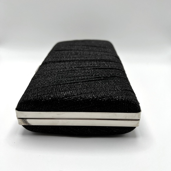 Black Fashion Glitter Evening Clutch Bag